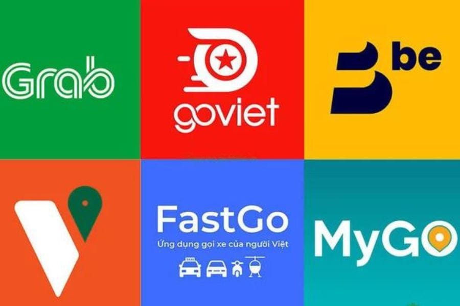 Có nhiều hãng taxi công nghệ trên thị trường hiện nay.