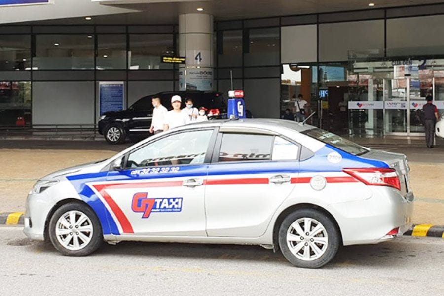 Taxi G7 rất quen thuộc với người dân Hà Nội.