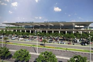 Xe đi sân bay Nội Bài