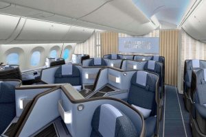 Ghế thương gia của hãng Bamboo.